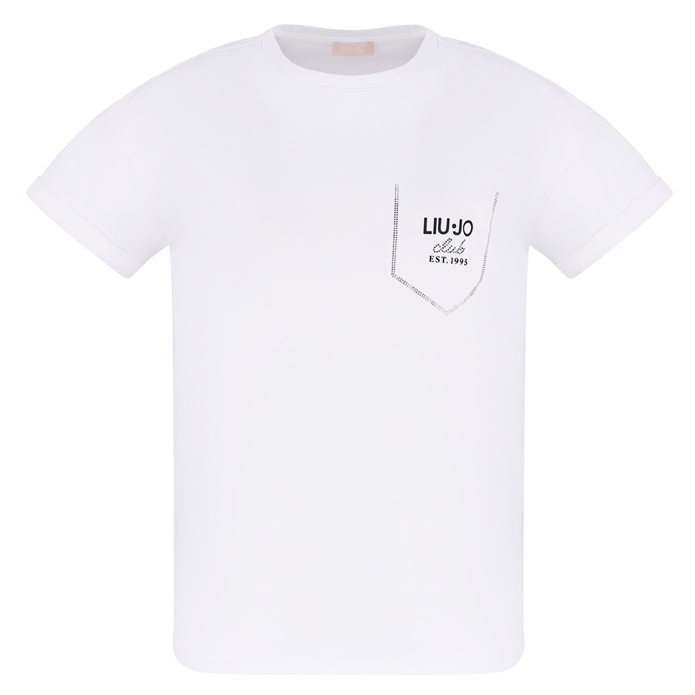 Футболка, лого на груди LIU JO