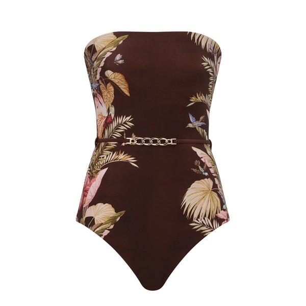 Купальник, слитный